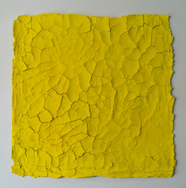Malerei mit dem Titel "Bausteine der Maler…" von Jutta Blühberger, Original-Kunstwerk, Pigmente Auf Karton montiert
