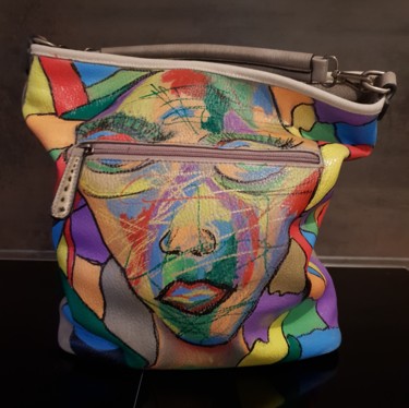 Peinture intitulée "Handbag" par Jutta Christandl, Œuvre d'art originale, Acrylique