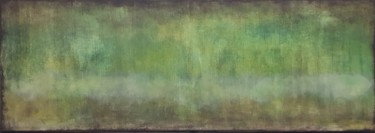 Painting titled "Green brown" by Jutta Christandl, Original Artwork, Acrylic