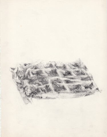 Dessin intitulée "Gaufre de liège (so…" par Philippe Juttens, Œuvre d'art originale, Crayon