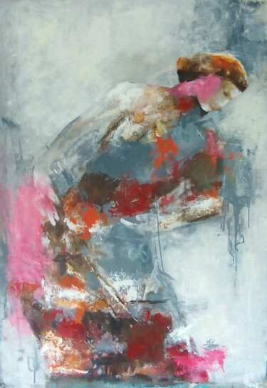 Schilderij getiteld "Ballet solo" door Juvenal Barbosa, Origineel Kunstwerk, Acryl