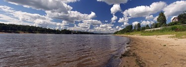 Фотография под названием "Река Волга" - Juri Nazarov, Подлинное произведение искусства