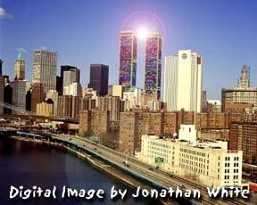 Digital Arts titled "Downtown Memorial #5" by Jonathan White, Original Artwork