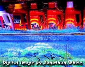 Digital Arts titled "Detergent Bottles P…" by Jonathan White, Original Artwork
