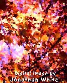 Digital Arts titled "Autumn Leaves Cryst…" by Jonathan White, Original Artwork