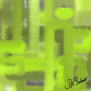 Abstrato Quadrados 9 Arte digital titulada "Abstrato Quadrados 9" por J.W. Sidonio, Obra de arte original, Pintura Digital