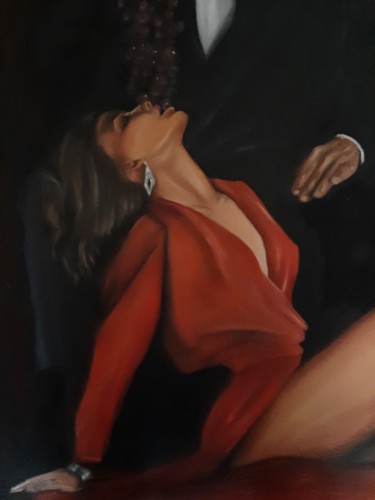 Peinture intitulée "Desire" par Julia Bologova, Œuvre d'art originale, Huile Monté sur Châssis en bois
