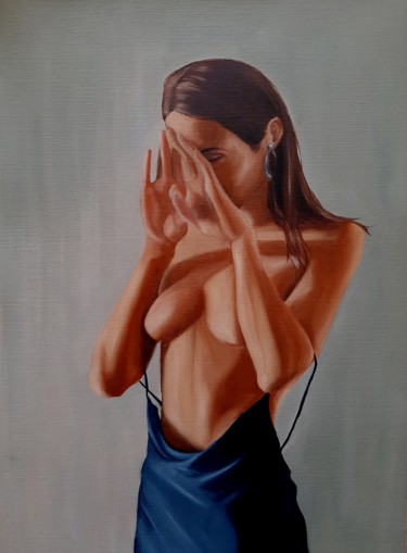 Peinture intitulée "Untitled" par Julia Bologova, Œuvre d'art originale, Huile