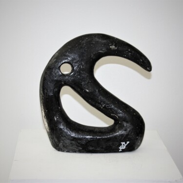 Γλυπτική με τίτλο "Lambda" από Jean-Yves Petit (JYP), Αυθεντικά έργα τέχνης, Τσιμέντο