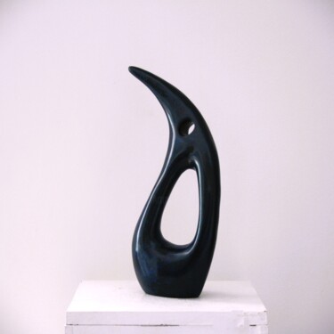 Sculpture titled "Virgule Eternelle" by Jean-Yves Petit (JYP), Original Artwork, Bronze