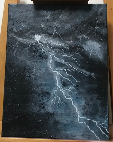 Malerei mit dem Titel "Storm" von Erfiart, Original-Kunstwerk, Acryl