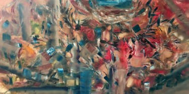 Картина под названием "Southwestern Romance" - Khrystyna Kozyuk, Подлинное произведение искусства, Масло