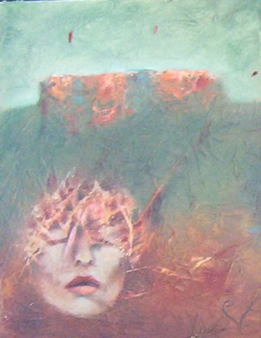 Peinture intitulée "Nirvana" par K-Let, Œuvre d'art originale