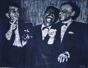 Painting titled "the rat pack-2014" by Katarzyna Moląg, Original Artwork, Other
