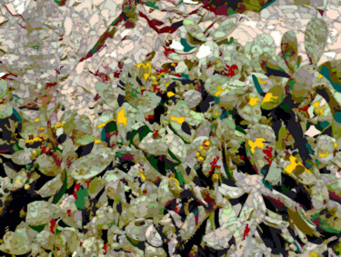 Digitale Kunst mit dem Titel "Morro Bay" von Ken Overman, Original-Kunstwerk, Digitale Malerei