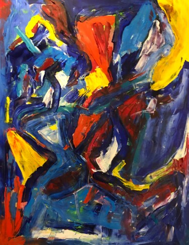 Картина под названием "Превосходство" - Ксения Шер/Kseniya Scher, Подлинное произведение искусства, Масло Установлен на Друг…