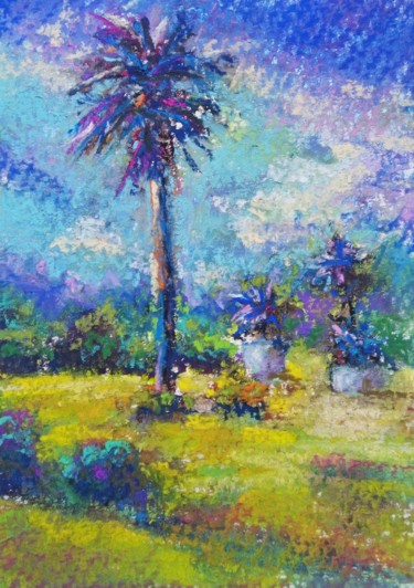 Thailand paradise Painting titled "Thailand paradise" by Ksenia Tsyganyuk, Original Art, Pastel