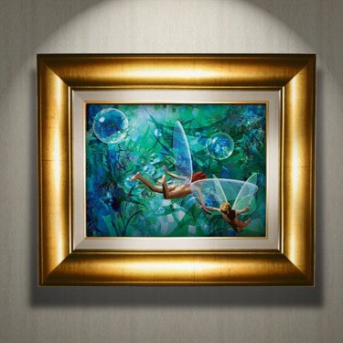Digital Arts titled "FARFADETS (toile en…" by Pix-Peinture Kabuki, Original Artwork