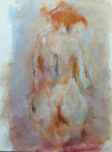 Картина под названием "barefoot" - Iga Kachanov, Подлинное произведение искусства, Акрил