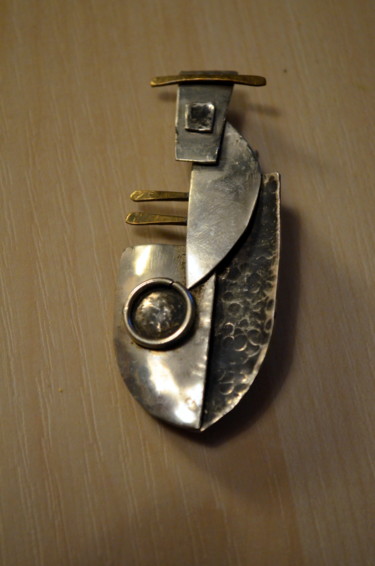 modern handmade sculpture metal in Sculpture titled "modern handmade scu…" by Konstantinos Adamantidis, Original Art, Metals