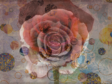Цифровое искусство под названием "Future flower" - Elize Kaisser, Подлинное произведение искусства, Фотомонтаж