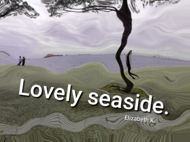 Fotografia intitolato "Lovely Seafront" da Elize Kaisser, Opera d'arte originale, Immagine generata dall'IA