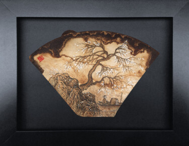 Pintura intitulada "Filtre à café ( # 1…" por Kaixuan Feng, Obras de arte originais, Tinta Montado em Cartão