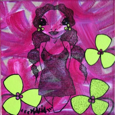 Painting titled "MISS 4" by Kaliart, Original Artwork