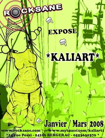 Digitale Kunst mit dem Titel "* Affiche Expo Le R…" von Kaliart, Original-Kunstwerk