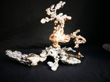 Sculpture intitulée "Bonsaï" par Kalizae, Œuvre d'art originale, Aluminium