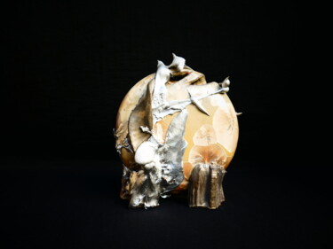 Художественная композиция под названием "Vase small" - Kalizae, Подлинное произведение искусства, Аксессуары