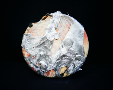 Художественная композиция под названием "Vase lune" - Kalizae, Подлинное произведение искусства, Аксессуары