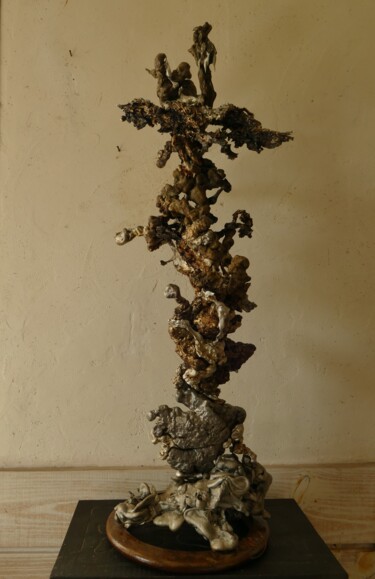 Sculptuur getiteld "FOUDROYé" door Kalizae, Origineel Kunstwerk, Aluminium