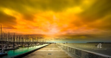 Photography titled "Horizon et impressi…" by Kam Bendi, Original Artwork, Digital Photography