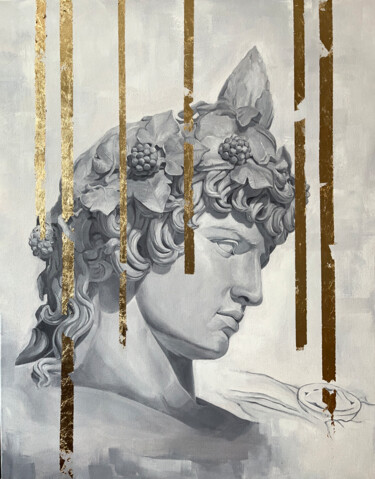 Pittura intitolato "Greek series 1" da Dar A Kamaeva, Opera d'arte originale, Olio