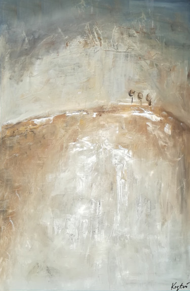 Malarstwo zatytułowany „hill” autorstwa Kamila Kretus, Oryginalna praca, Olej