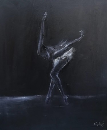 Malarstwo zatytułowany „ballerina3” autorstwa Kamila Kretus, Oryginalna praca, Olej