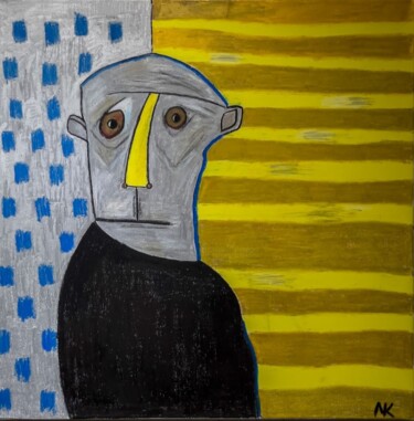 Картина под названием "Разочарование" - Камила Сидикова, Подлинное произведение искусства, Мел