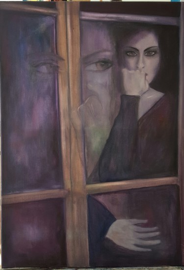 Schilderij getiteld "-" door Kamilia, Origineel Kunstwerk, Olie