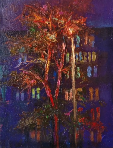 Ζωγραφική με τίτλο "Sweet dream (26x34c…" από Kamsar Ohanyan, Αυθεντικά έργα τέχνης, Λάδι Τοποθετήθηκε στο Ξύλινο φορείο σκε…
