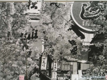 Photographie intitulée "My map 2008 - detail" par Kana Honda, Œuvre d'art originale