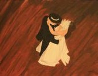 Painting titled "First Dance" by Kandice Utter, Original Artwork