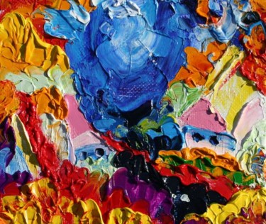 Картина под названием "Созерцатели" - Александр Кандинский-Дае, Подлинное произведение искусства, Масло