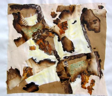 Colagens intitulada "mémoires 3" por Denise Kandro (DKANDRO), Obras de arte originais