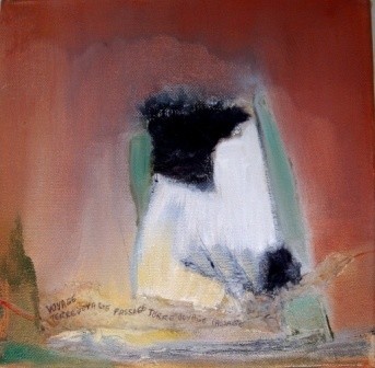 Pintura intitulada "Terre de voyage  1" por Denise Kandro (DKANDRO), Obras de arte originais, Óleo