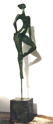 Escultura titulada "Gazelle" por Kaol, Obra de arte original