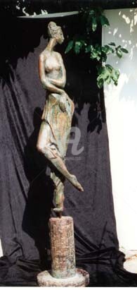 Скульптура под названием "C'est moi" - Kaol, Подлинное произведение искусства