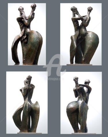雕塑 标题为“le-tire-bouchon-du-…” 由Kaol, 原创艺术品