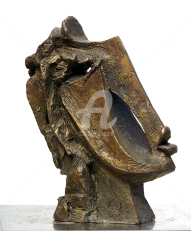 Escultura titulada "cantatrice1.jpg" por Kaol, Obra de arte original