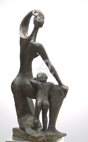 Sculpture intitulée "sur-le-quaie10.jpg" par Kaol, Œuvre d'art originale